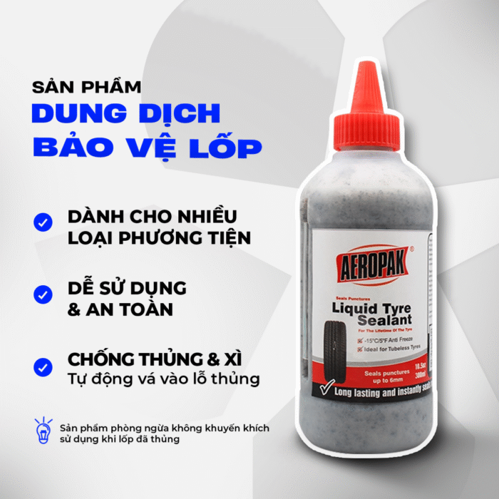Dung Dịch Bảo Vệ Lốp - Aeropak 002 - Ảnh 2