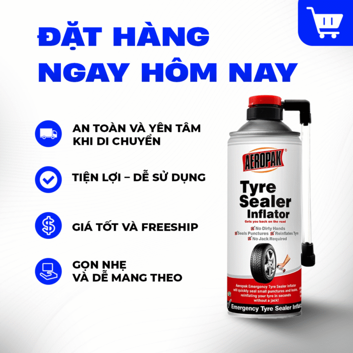 Bình Vá Lốp Khẩn Cấp - Aeropark 001 - Ảnh 3