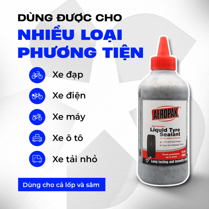 Dung Dịch Bảo Vệ Lốp - Aeropak 002 - Ảnh 8