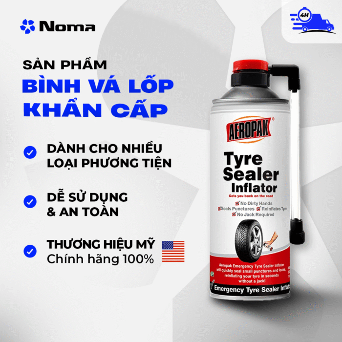 Bình Vá Lốp Khẩn Cấp - Aeropark 001 - Ảnh 9