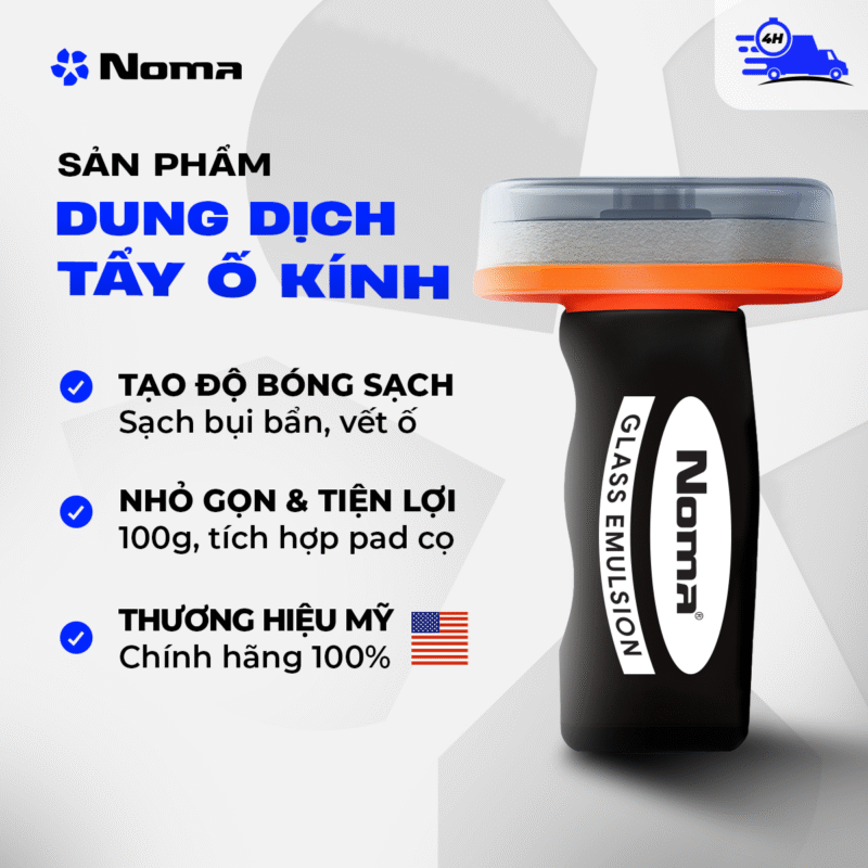 Dung dịch tẩy ố kính xe Noma 911