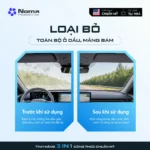 Kính lái trong suốt, an toàn khi lái xe