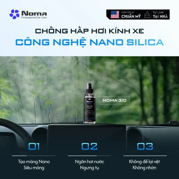 NOMA 310 - CHAI XỊT CHỐNG HẤP HƠI KÍNH CHUYÊN NGHIỆP