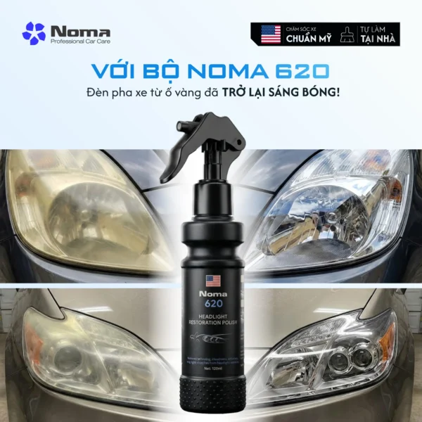 NOMA 620 - BỘ PHỤC HỒI, LÀM MỚI, BẢO VỆ ĐÈN PHA