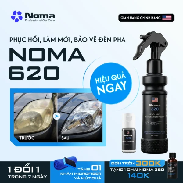 NOMA 620 - BỘ PHỤC HỒI, LÀM MỚI, BẢO VỆ ĐÈN PHA