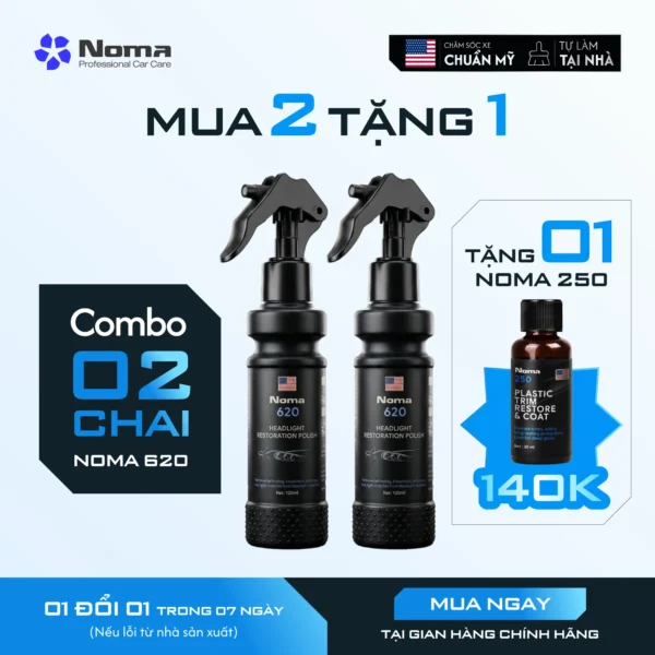 NOMA 620 - BỘ PHỤC HỒI, LÀM MỚI, BẢO VỆ ĐÈN PHA