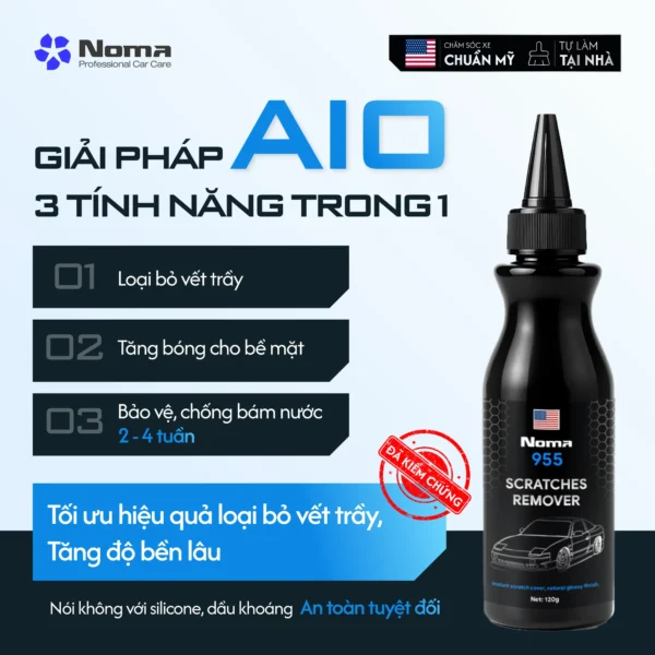 NOMA 955 - DUNG DỊCH LOẠI BỎ VẾT TRẦY SƠN XE CHUYÊN NGHIỆP