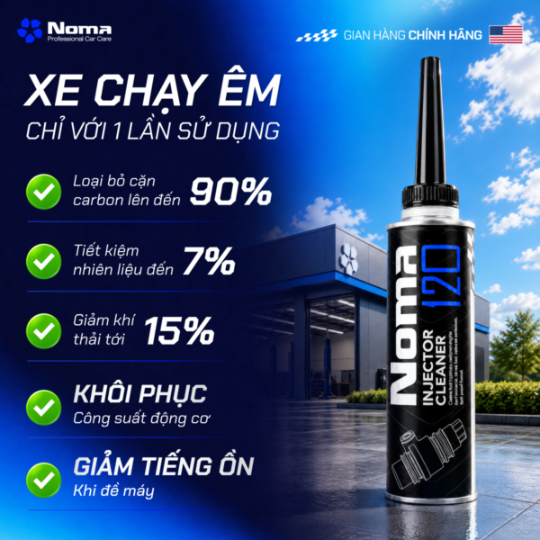NOMA 120 - Dung dịch vệ sinh kim phun & buồng đốt