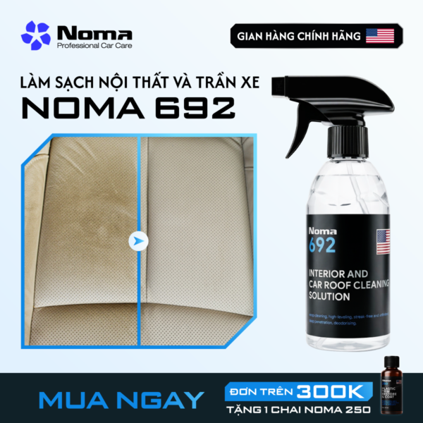 NOMA 692 - Dung dịch vệ sinh nội thất và trần xe