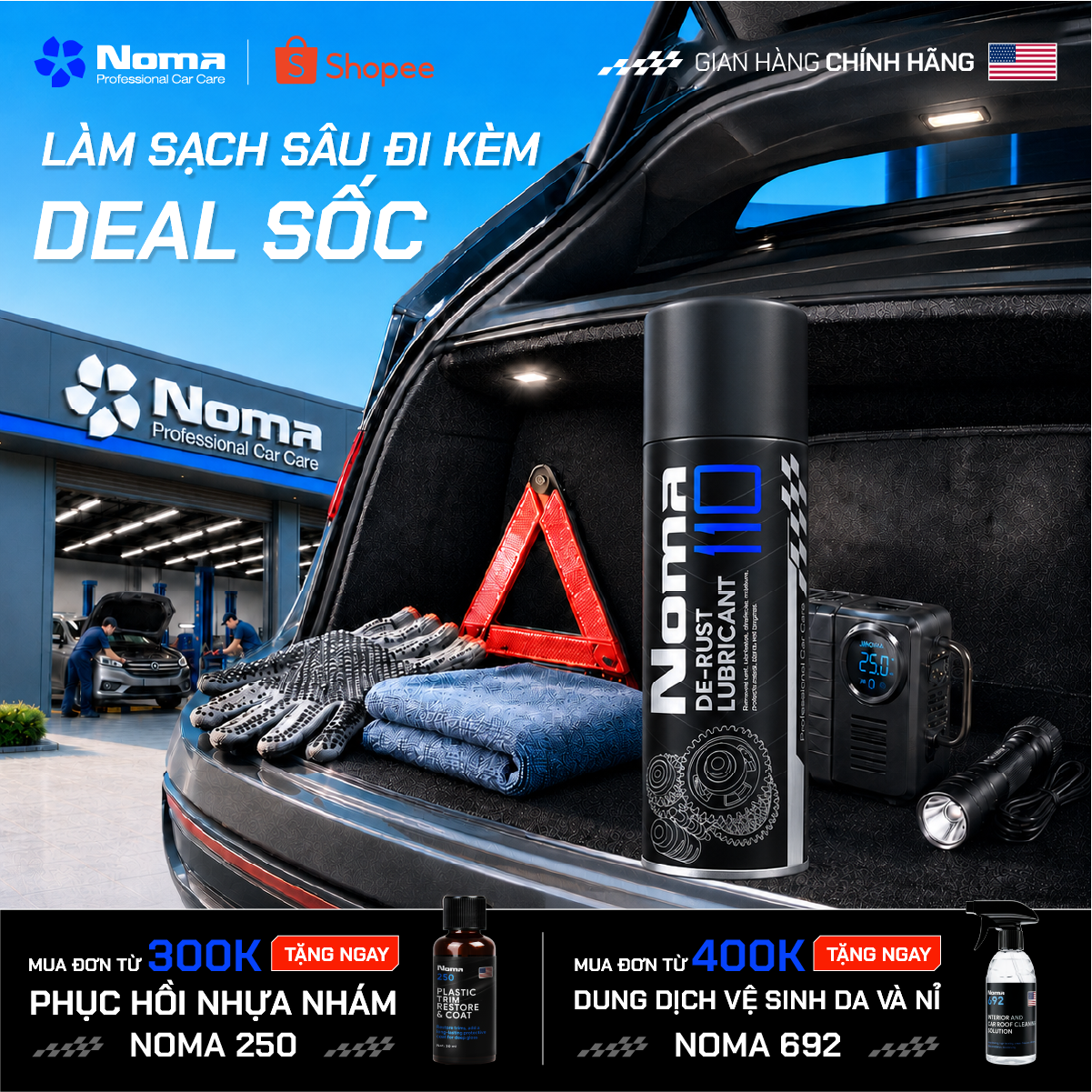 Noma 110 là sản phẩm chính hãng với bảo hành 1 đổi 1 trong 7 ngày