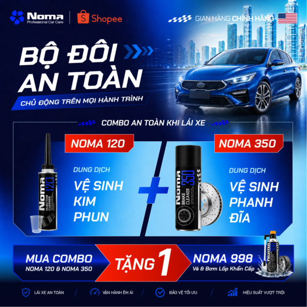 Noma 120 - Dung dịch vệ sinh súc rửa kim phun