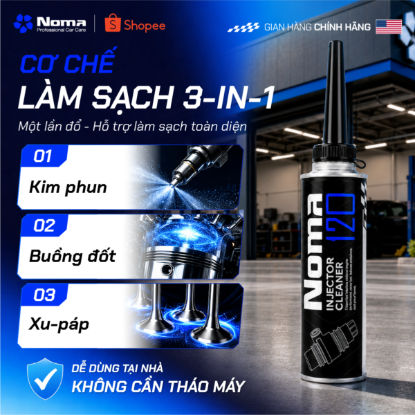 Noma 120 - Dung dịch vệ sinh súc rửa kim phun