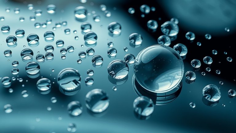 Hiệu quả hydrophobic của phủ kính chống nước — nước tự tạo thành giọt tròn và chảy xuống mà không để lại vết