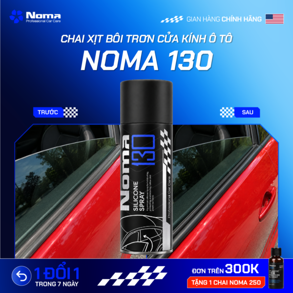 NOMA 130 dung dịch bôi trơn cửa kính oto 450ml