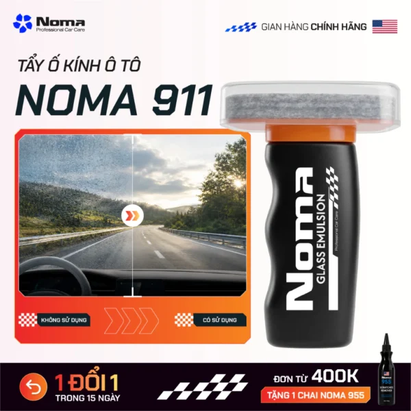 NOMA 911 - Dung dịch tẩy ố kính