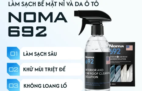 NOMA 692 - Làm sạch bề mặt và da oto